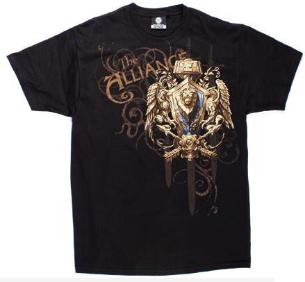 Футболка World of Warcraft Alliance Crest Version 2 T-Shirt (розміри L)