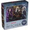 Пазл Ведьмак Геральт Цири Йеннифэр Netflix The Witcher - Geralt, Yennifer and Ciri Puzzle (1000 Piece)