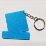 Брелок Роблокс Roblox Logo Keychain ABS пластик 6 см. 
