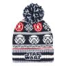 Шапка Star Wars Stormtrooper Jacquard Hat Pompon Звездные войны Штурмовик Детская