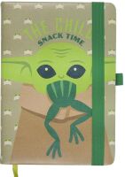 Блокнот Star Wars Faux-leather Notebook Mandalorian The Child Grogu Мандалорец 