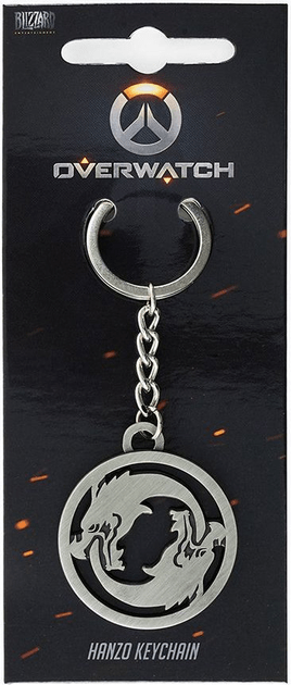 Брелок Gaya Overwatch Hanzo Keychain ХАНДЗО метал 