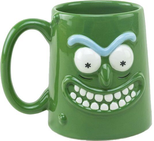 Чашка Rick and Morty 3D Pickle Rick  GB eye кружка