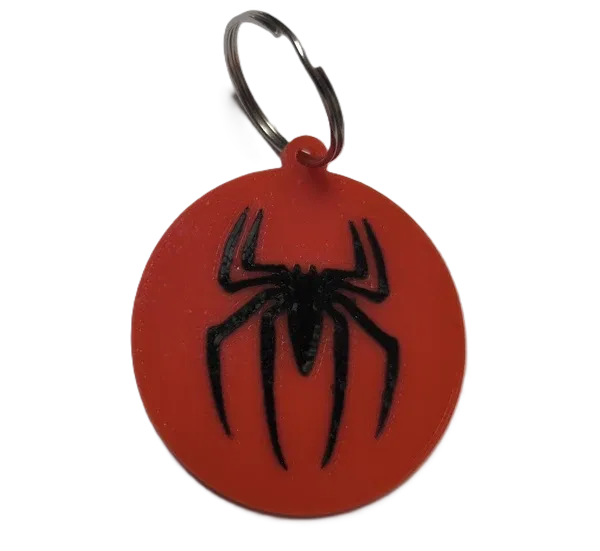 Брелок Marvel Spider Man Keychain Людина павук ABS пластик 5 см.