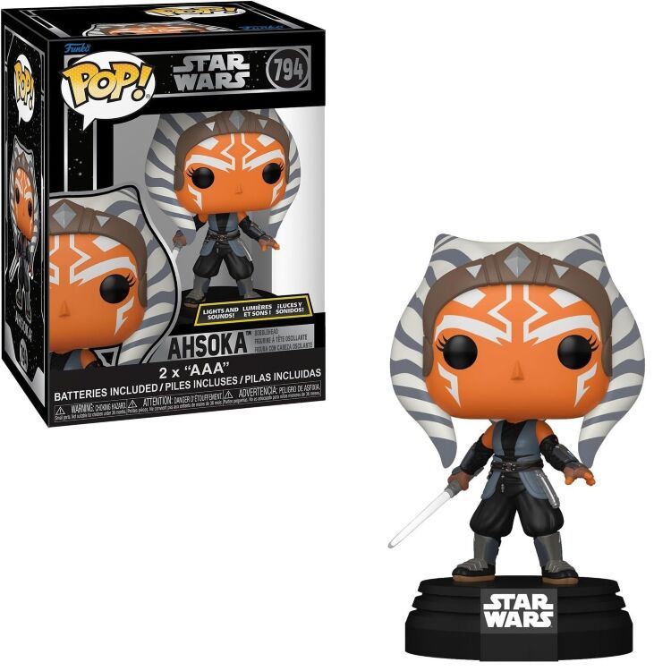 Фигурка Funko Star Wars: Ahsoka Фанко Звёздные войны Асока (Свет, звук) 794