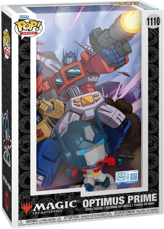 Фигурка Funko Comic Covers: Transformers Optimus Prime Фанко Трансформеры Оптимус Прайм 1110