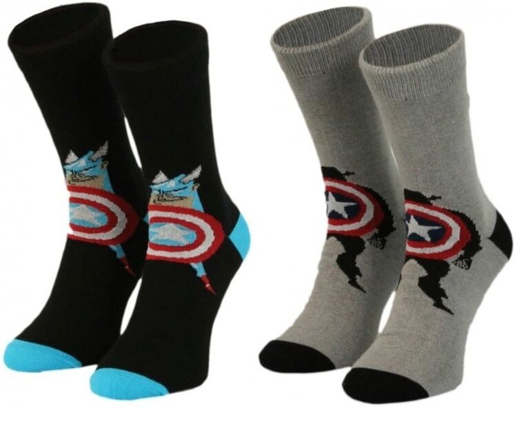 Набір шкарпеток Good Loot Marvel Avengers Captain America Месники Капітан Америка (39-46)