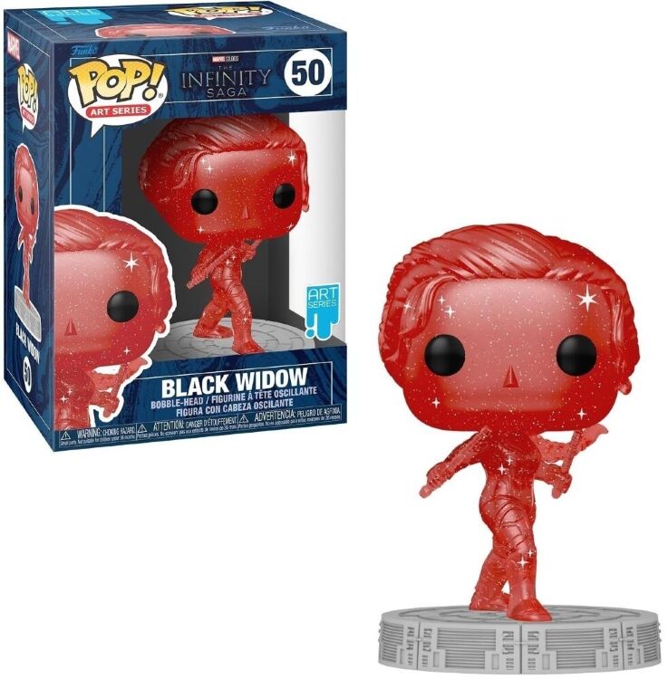 Фігурка Funko Pop Artist Series: Marvel Infinity Saga Black Widow (Exclusive) фанко Чорна вдова 50