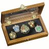 Набір значків Harry Potter: Official Warner Bros Hogwarts House In Wooden Box