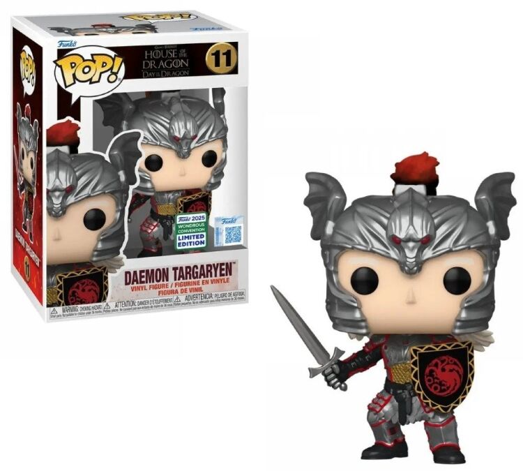 Фігурка Funko House of the Dragon: Daemon Targaryen Фанко Дім Дракона Деймон Таргарієн (Exclusive) 11