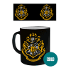 Кружка теплочувствительная Harry Potter Hogwarts Crest чашка Гарри Поттер герб