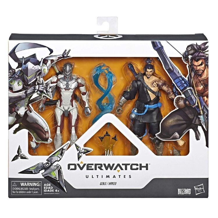 Фігурка Overwatch Ultimates Series Genji and Hanzo Collectible Action Figure Dual Pack